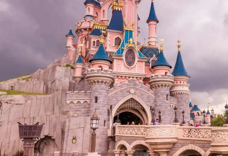 Disneyland Paris vue de l'extérieur